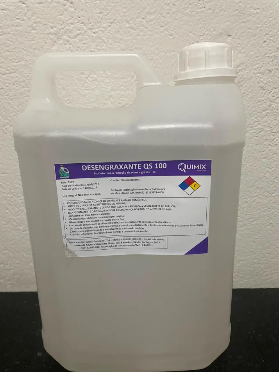 Desengraxante QS 100 (5L)