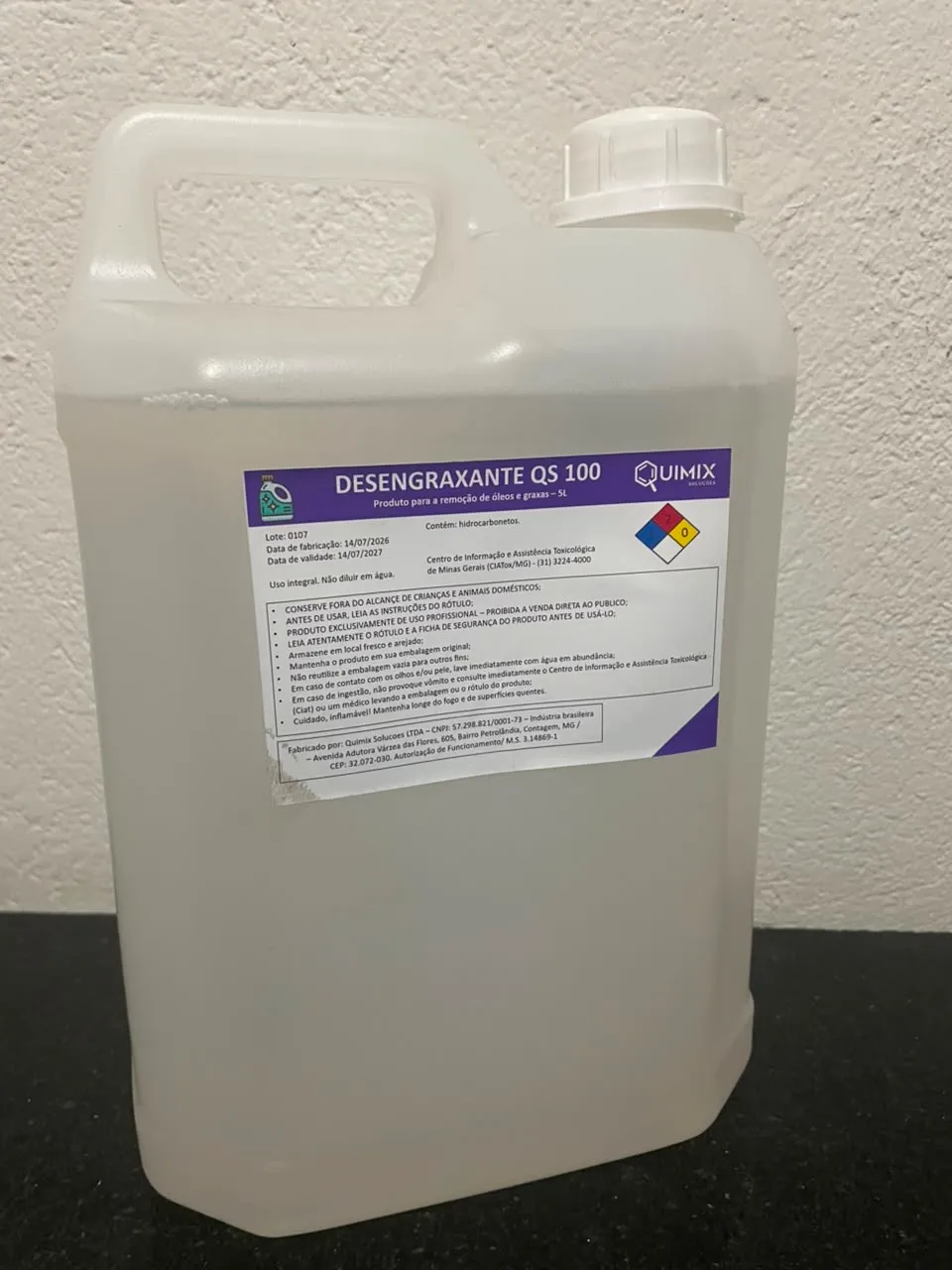 Desengraxante QS 100 (5L)