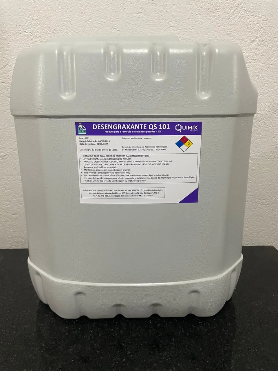 Desengraxante QS 101 (20L)