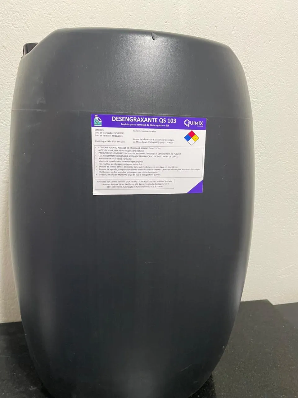 Desengraxante QS 103 (50L)
