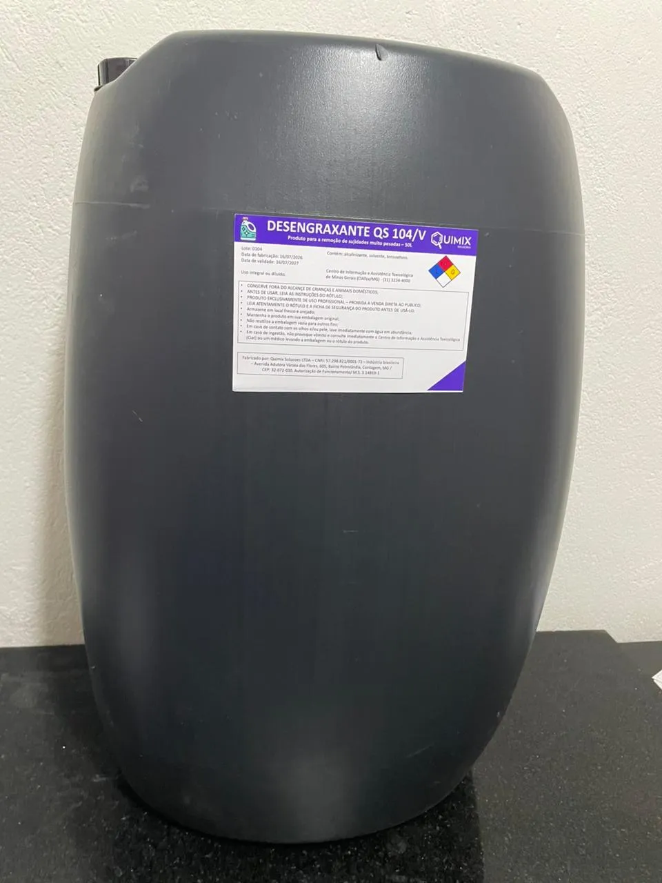 Desengraxante QS 104-v 50L