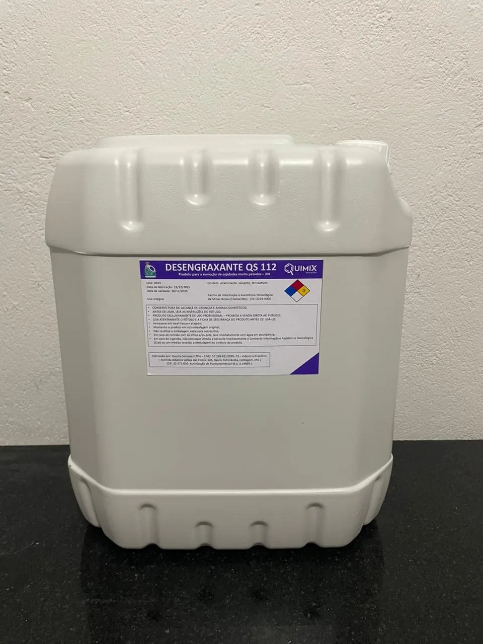 Desengraxante QS 112 (20L)