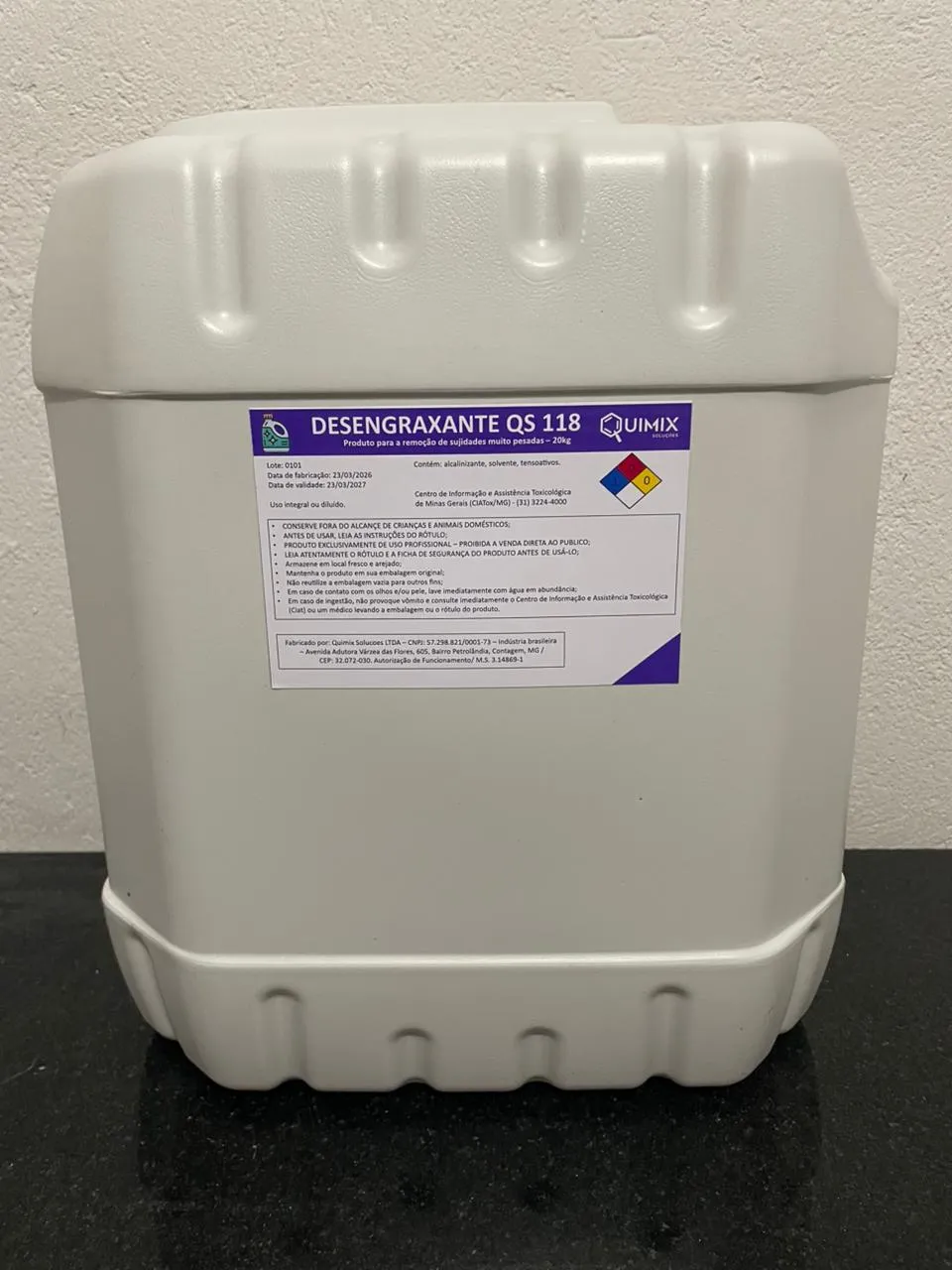 Desengraxante QS 118 (20L)