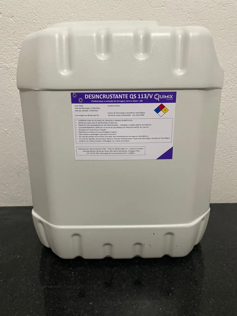 Desincrustante QS 113/V (20L)