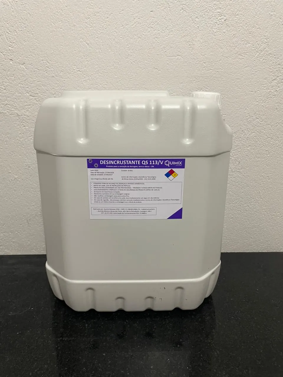 Desincrustante QS 113/V (20L)
