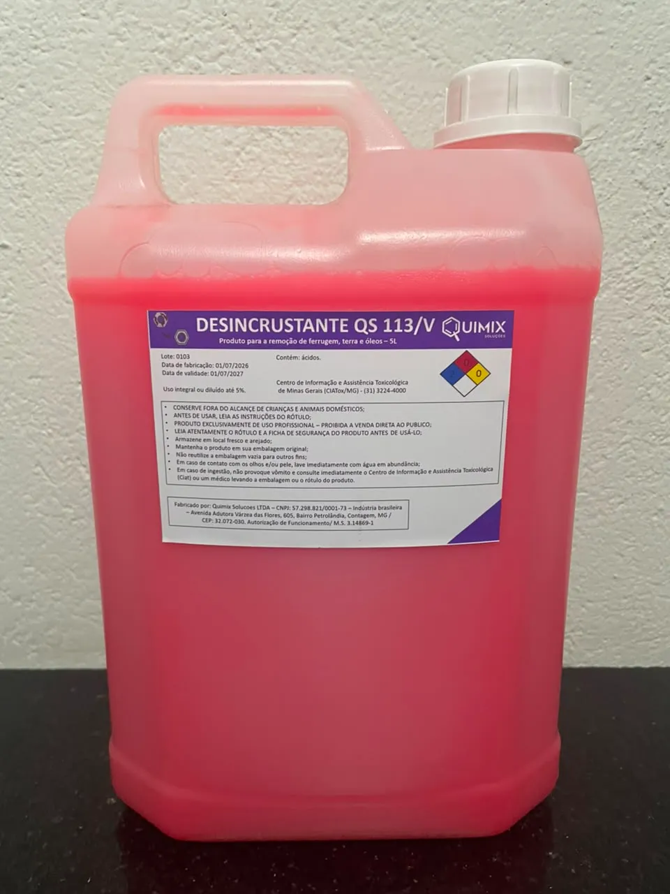 Desincrustante QS 113/V (5L)