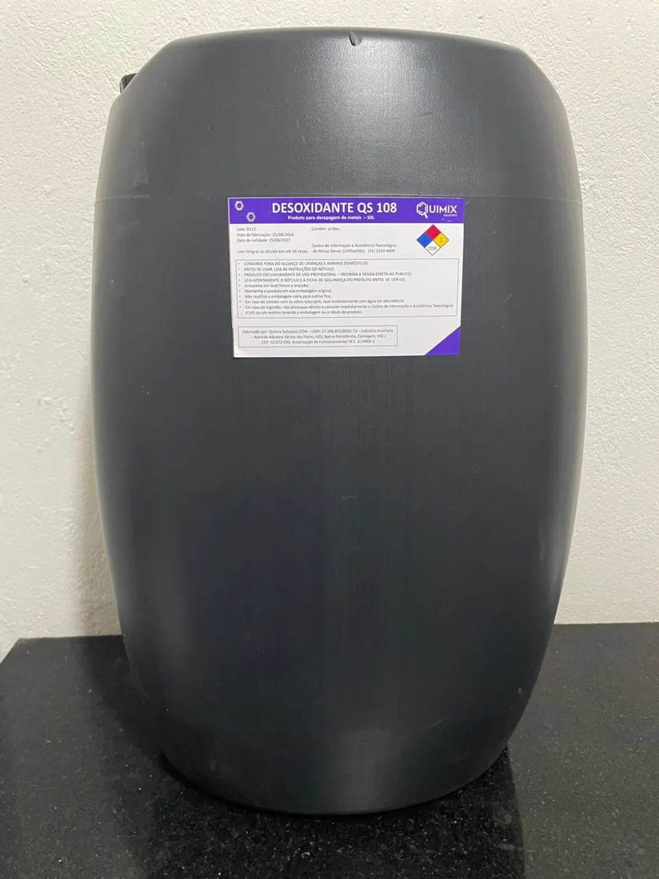 Desoxidante QS 108 (50L)