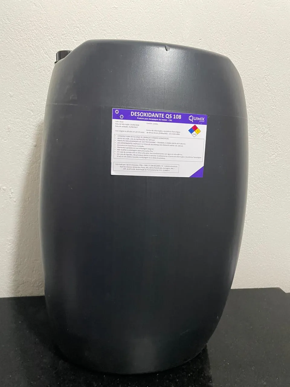 Desoxidante QS 108 (50L)