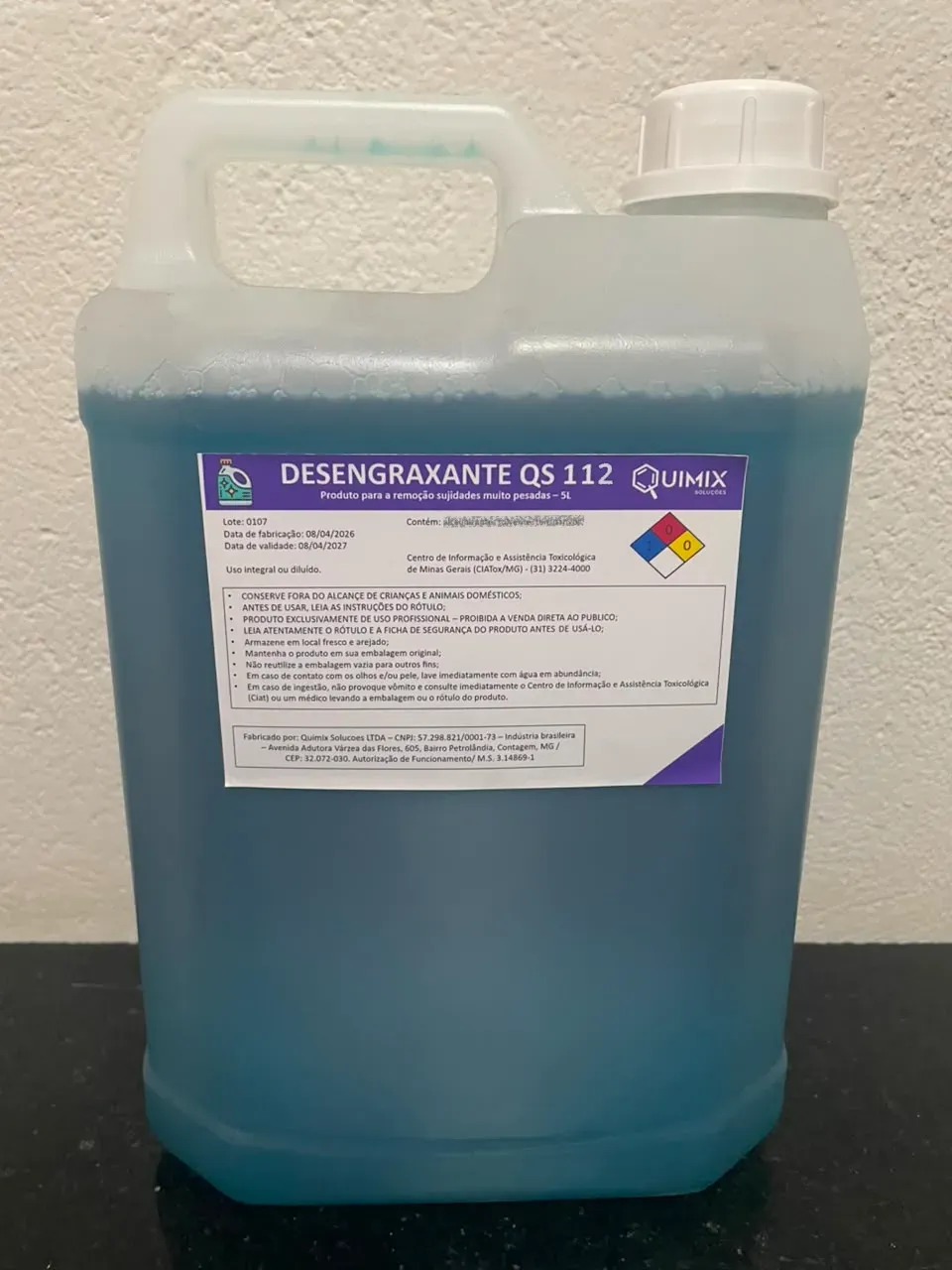 Quimix desengraxante qs 112